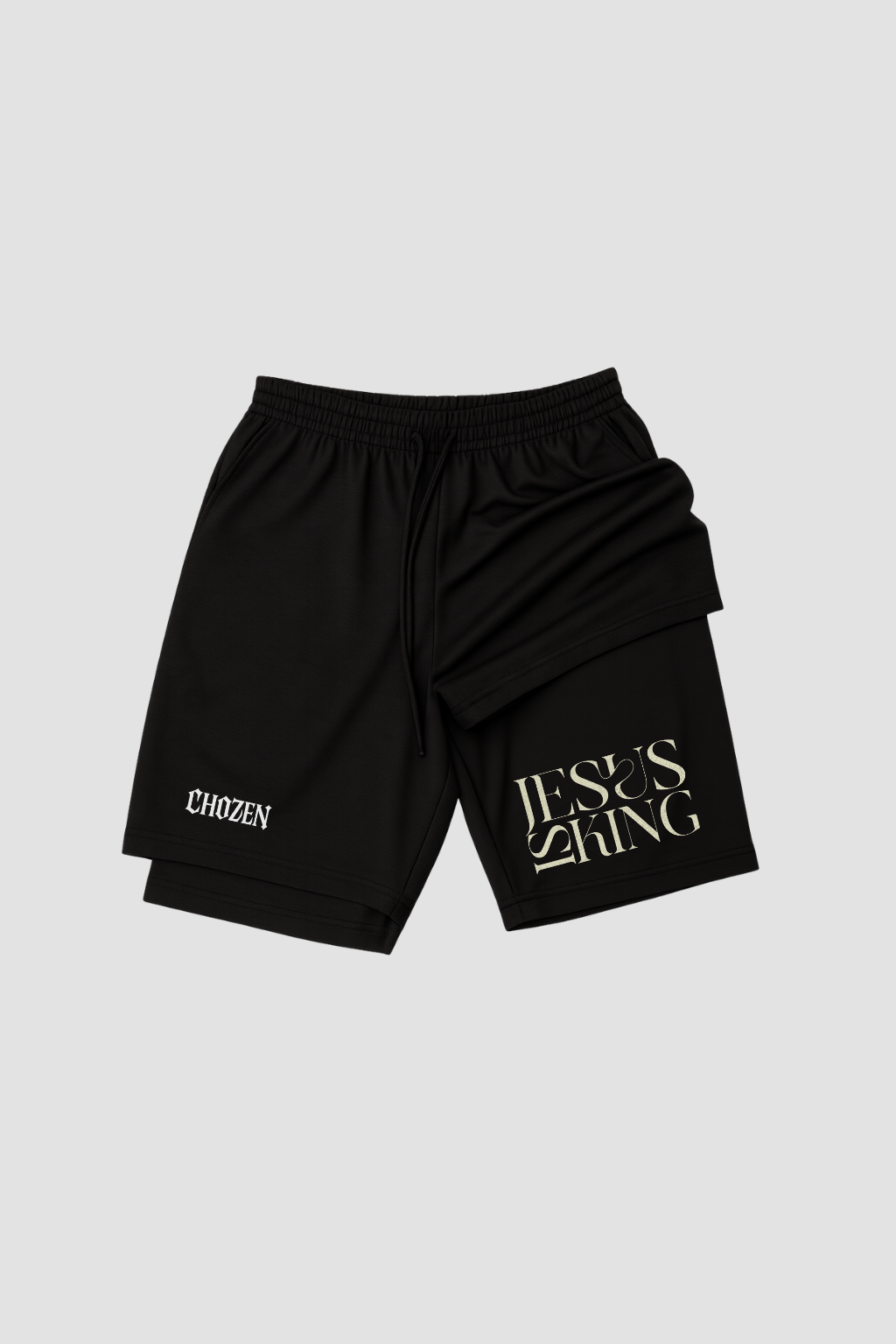 Short Compressão 2 em 1 - Jesus is King