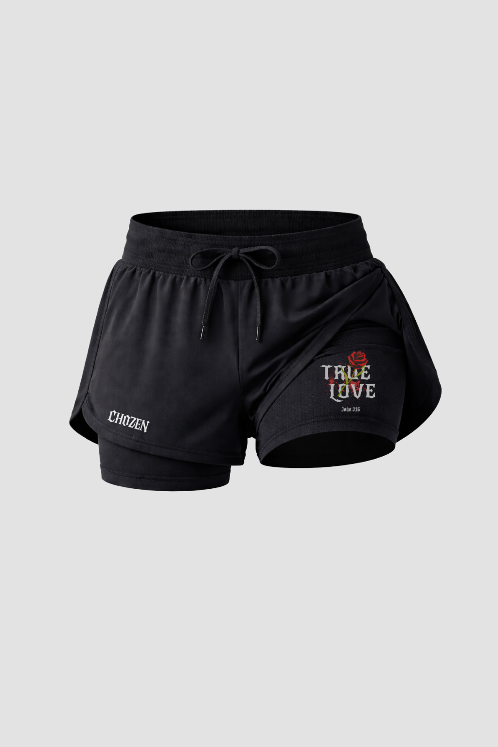 Short Feminino 2 em 1 - True Love