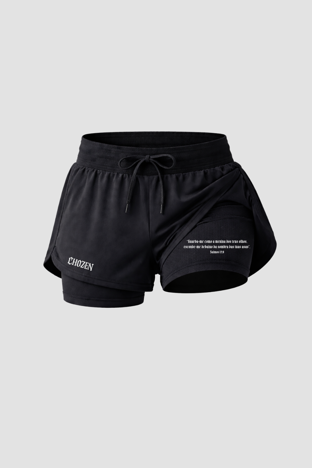 Short Feminino 2 em 1 - Salmos