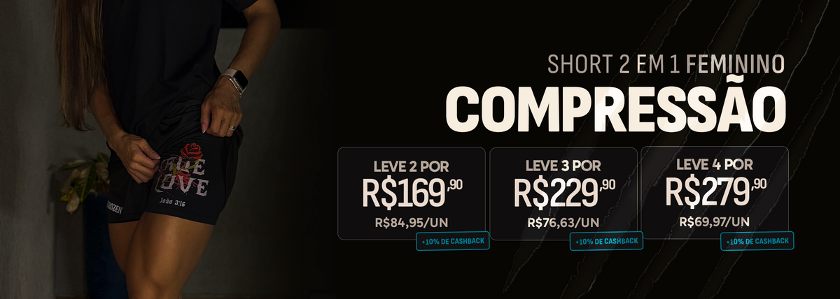 Shorts 2 em 1 - Feminino